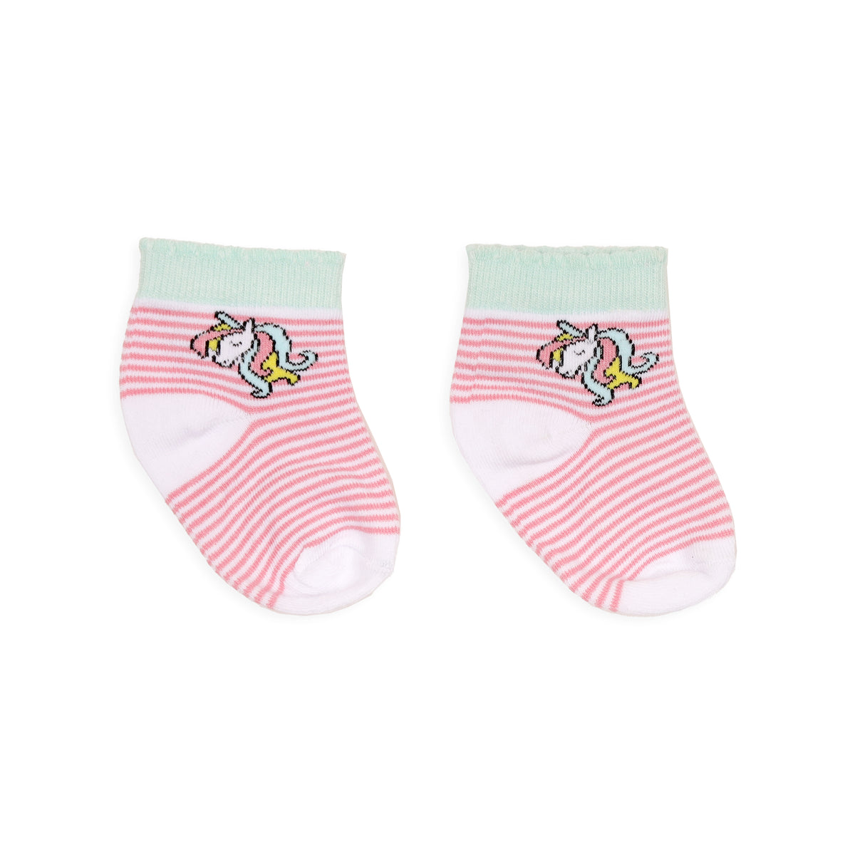 Unicorn Land Flat Socks 