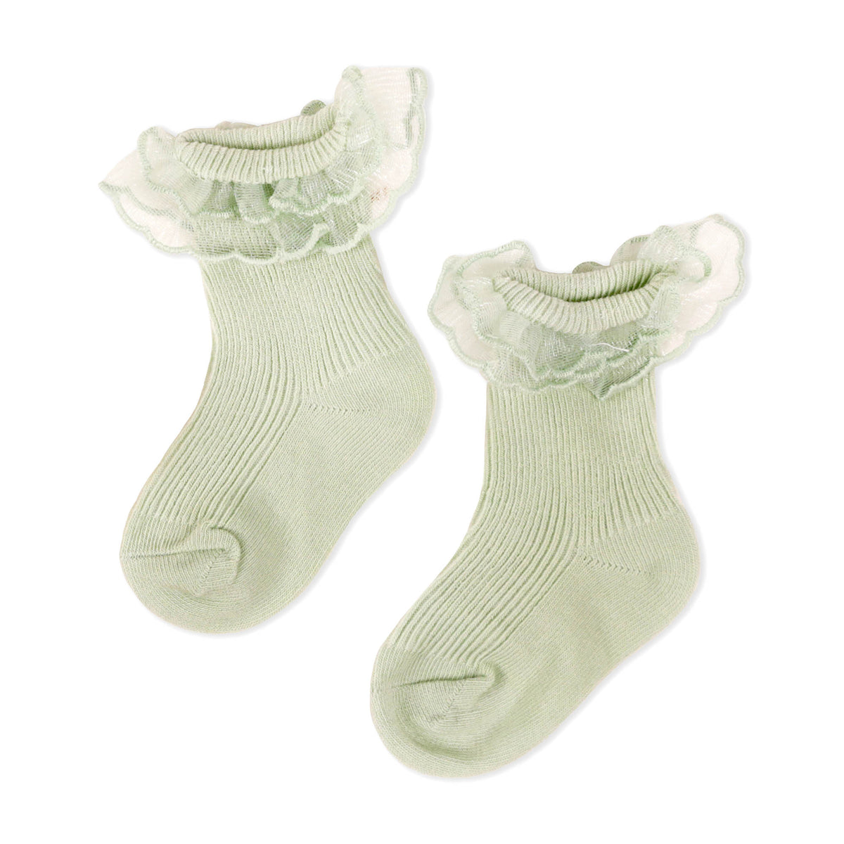 Light Green Baby Socks