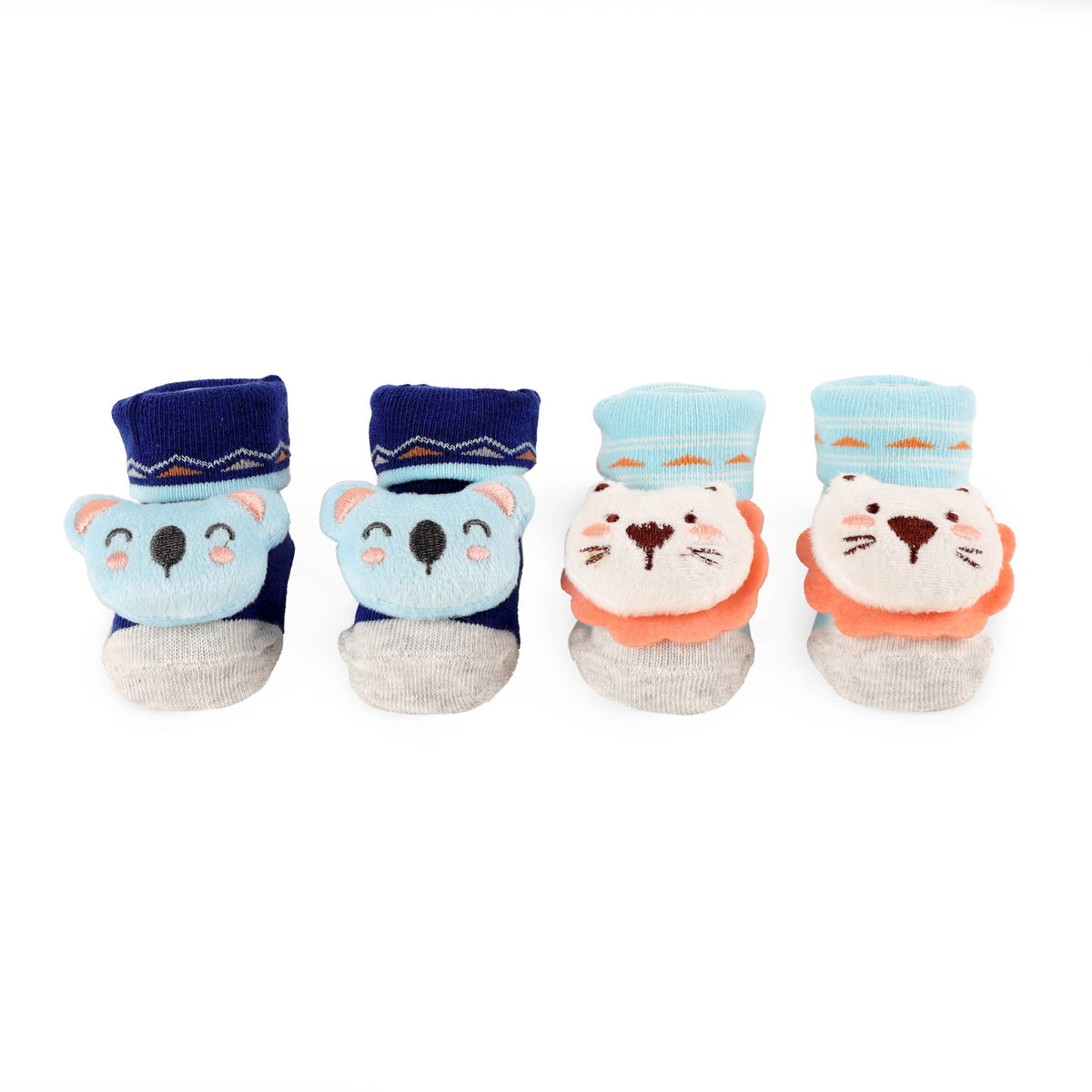 Koala Cuddle 3D Baby Sock (Pack of 2)
