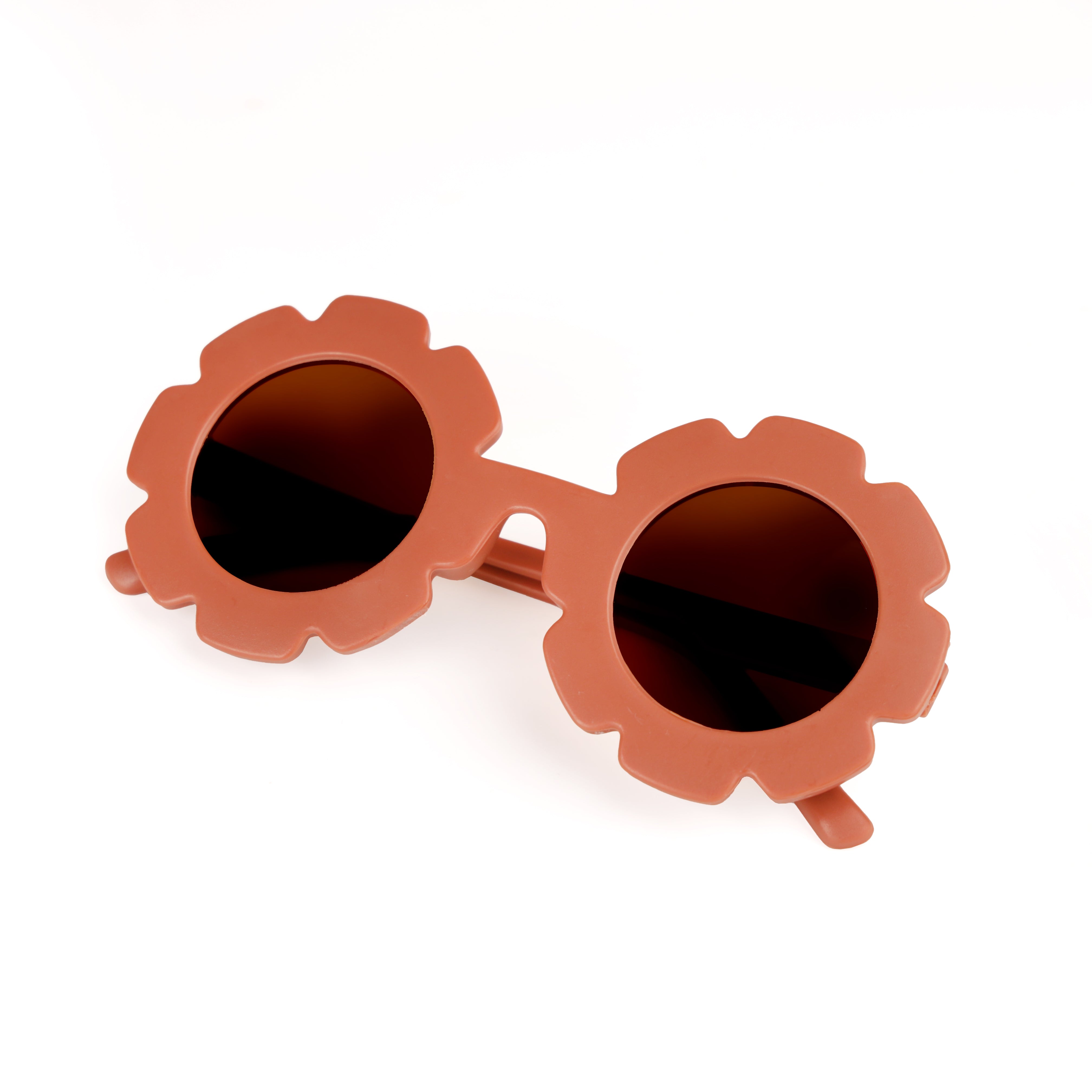 Petal Pops Sunglasses - Rust