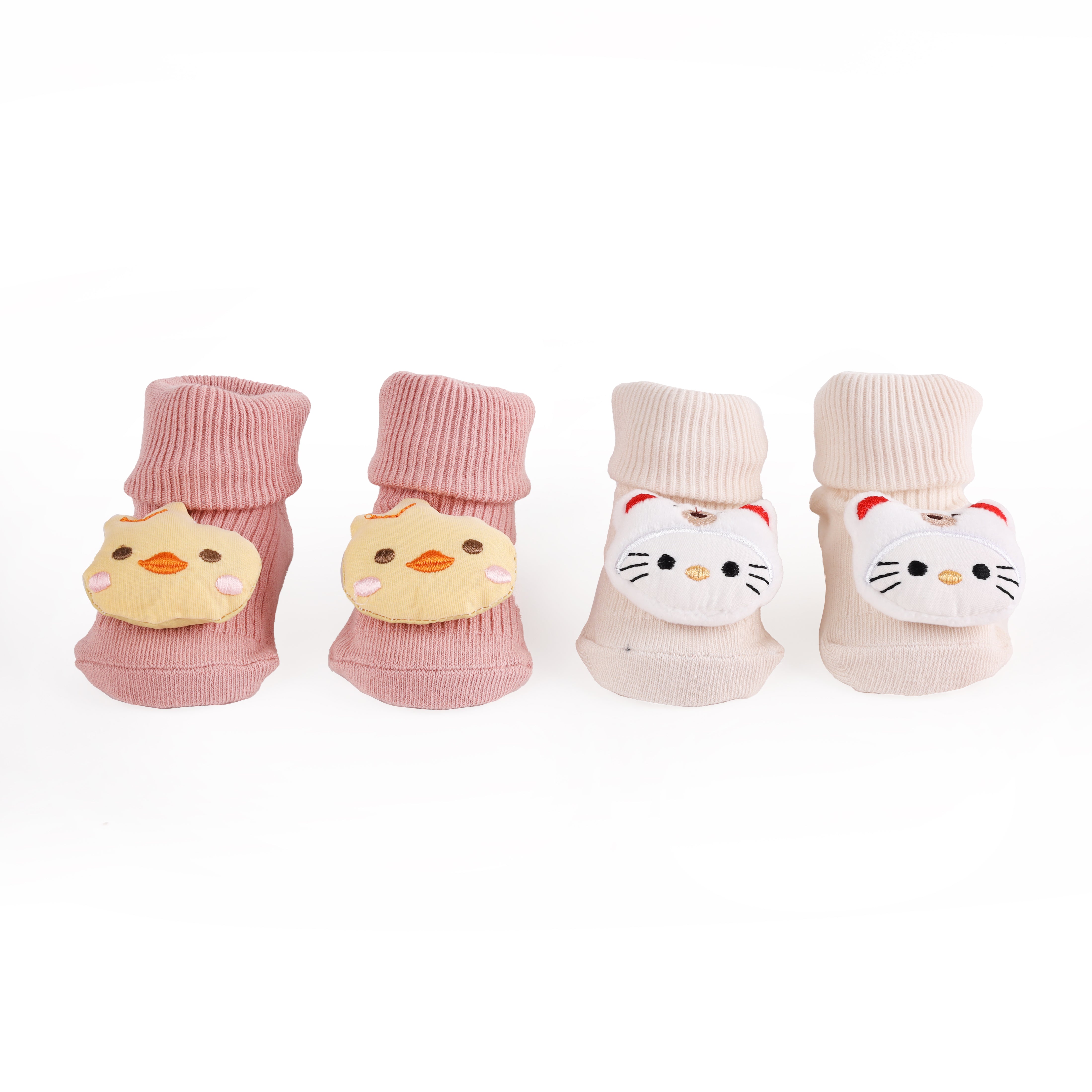 Little Chick 3D Baby Socks - Pack of 2