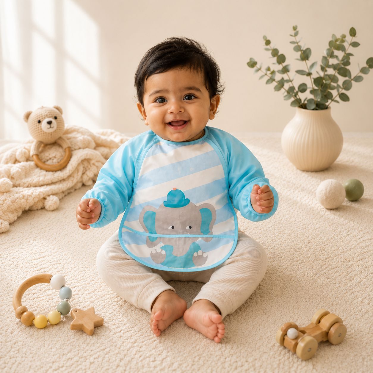 Snuggly Ears Full Bibs - Pack of 2