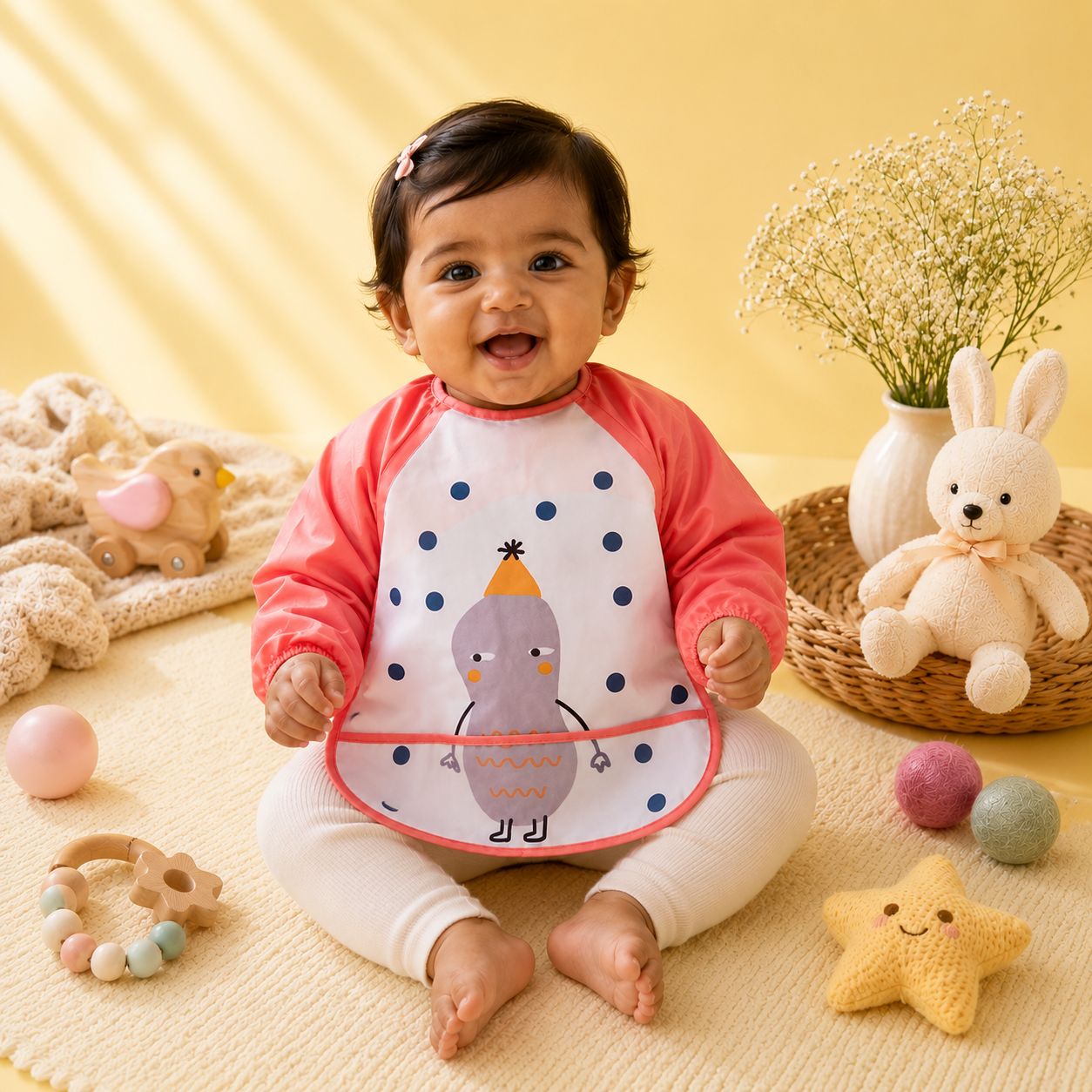 Flap and Splash Full Bibs - Pack of 2