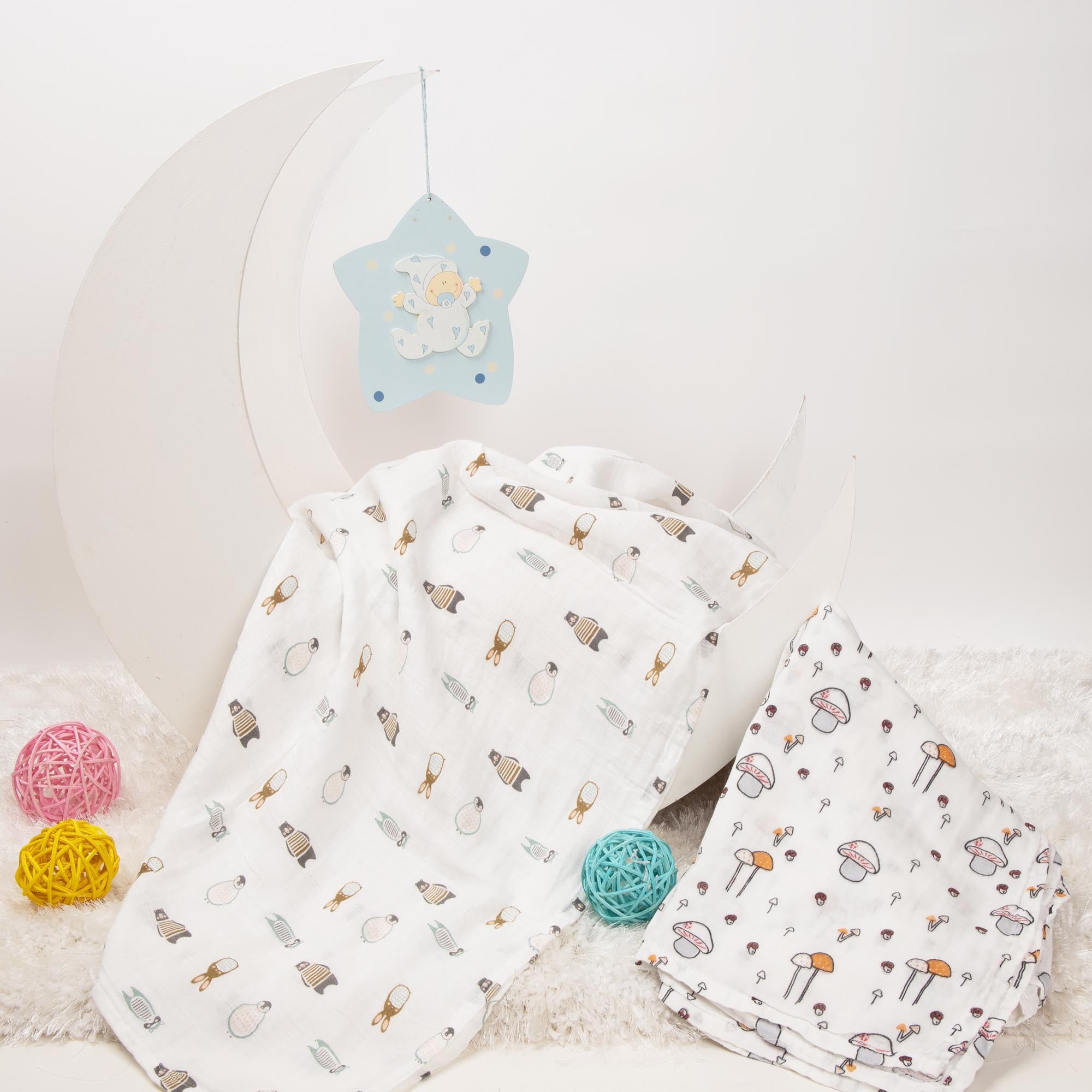 Muslin Baby Swaddles