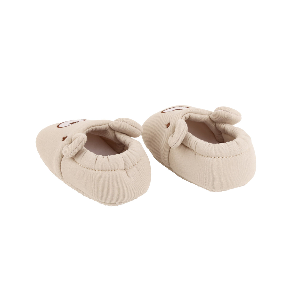 Creamy Bear Elastic Booties